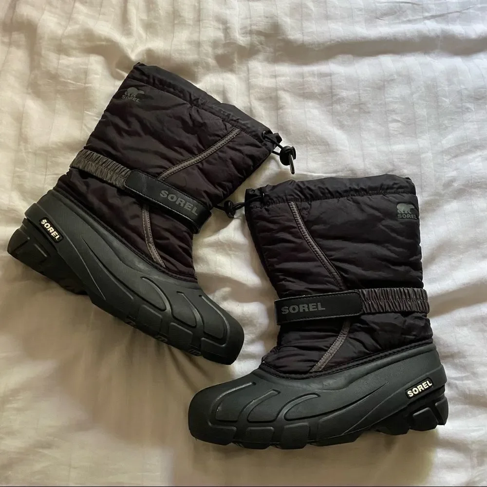 Sorel Black Winter Boots